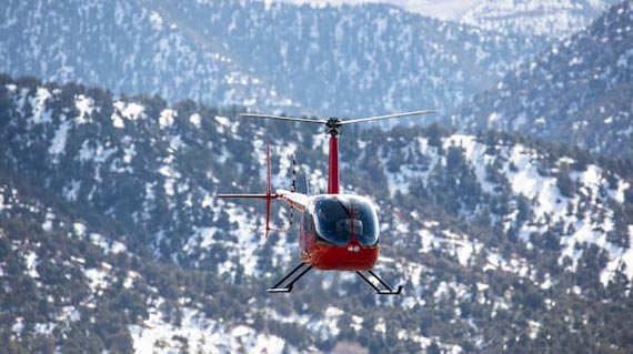 Mountain flight for helicopters