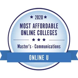 Most Affordable Master's in Communications